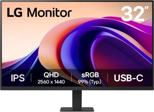 Monitor LG 31,5" QHD 100Hz IPS HDR10