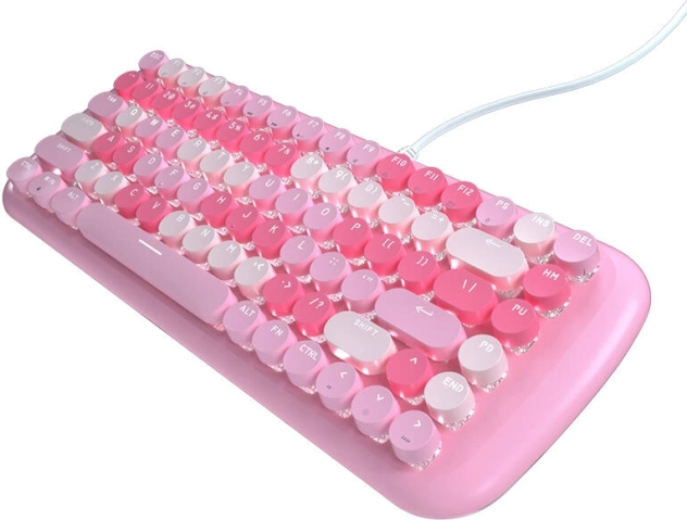 Mofii Candy M kablet mekanisk tastatur (pink)