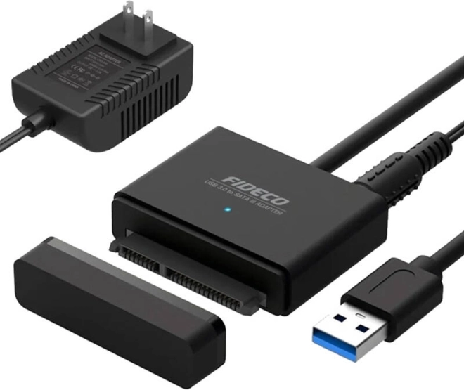 USB 3.0 adapter til harddisk Fideco