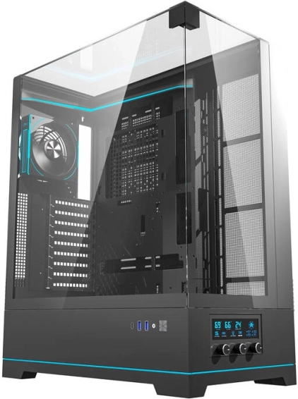 Computerkabinet Darkflash DY450L PRO med blæser