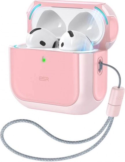 Orbit Hybrid-etui til AirPods 4, lyserød