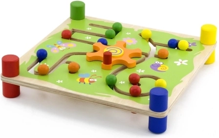 Viga Trop og Følg Montessori Træ Didaktisk Spil