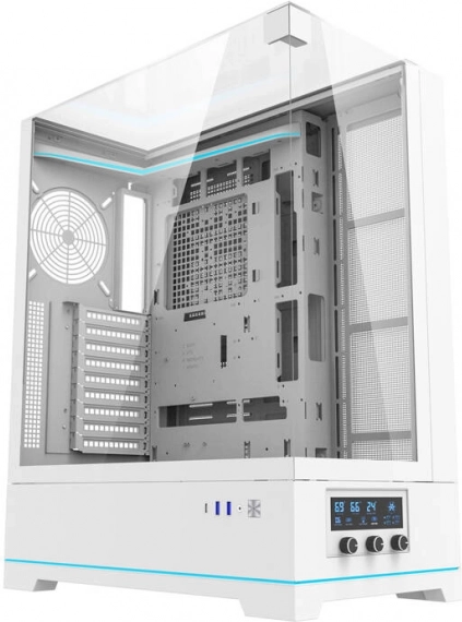 Computerkabinet Darkflash DY450L hvid