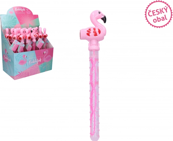Sæbeboble flamingo med fløjte