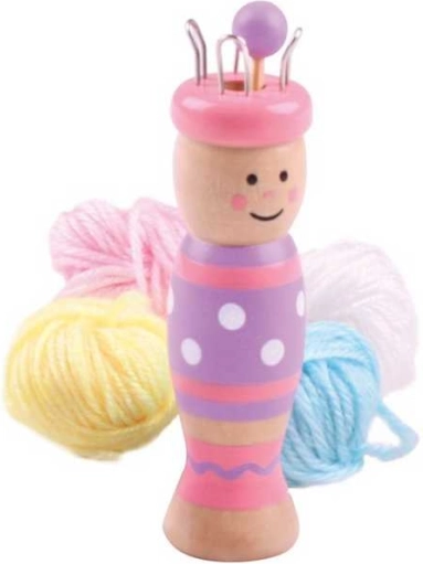 Bigjigs Toys strikkedukke