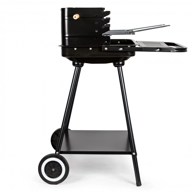 Bærbar havegrill med hylde 2 riste SL5434P