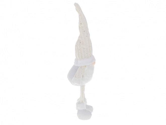 Julegnom med hvide skæg 47cm