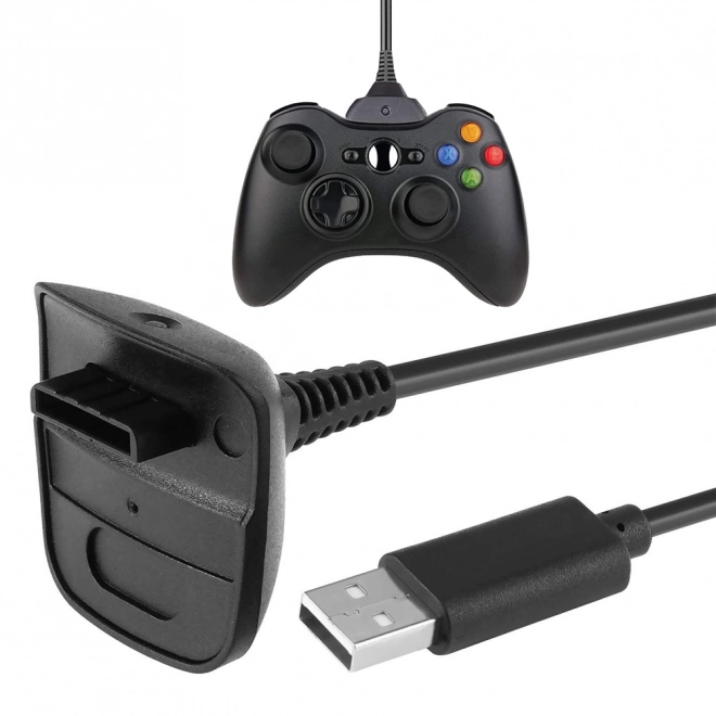 USB-kabel Xbox 360 til spil og opladning