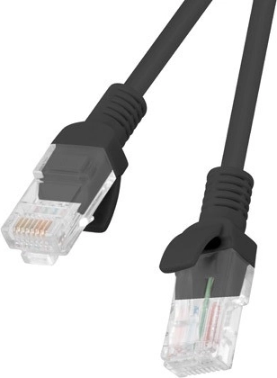 Patchkabel Cat 5e 0,25 m sort – 10 stk