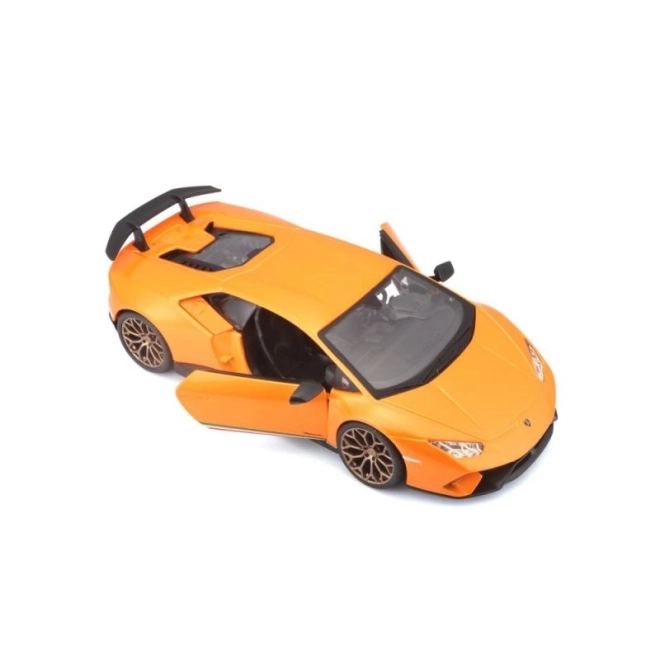 Lamborghini Huracan Performante orange model 1:24