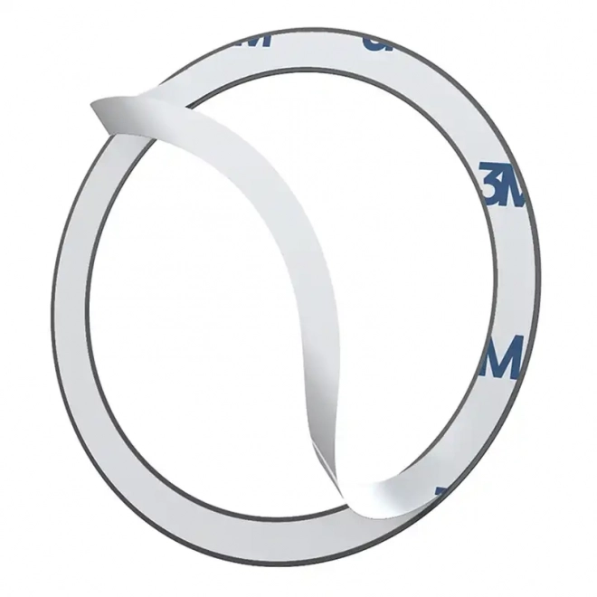Baseus Halo Magnetisk ring til telefoner, MagSafe (sort)