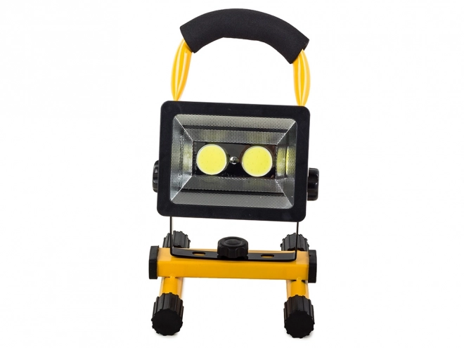 Bærbar batteridrevet LED-spotlight