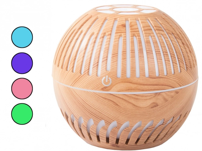 Aroma diffuser og luftfugter med RGB belysning