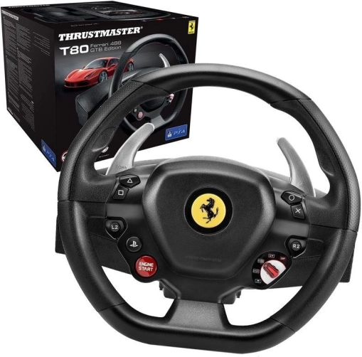Ratløbende rat Ferrari 488 GTB Edition med pedaler til PC og PS4