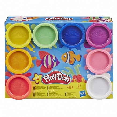 Play-Doh neonsæt modelervoks 8-pak