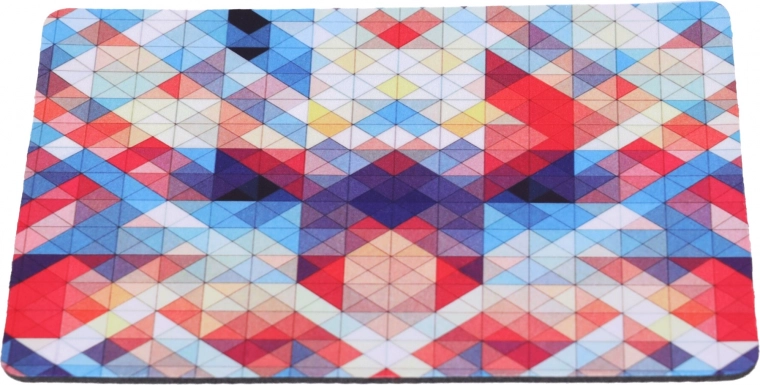 Holdbart print med geometrisk design