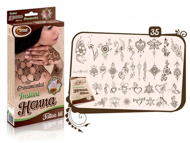 Kreativtæt Sæt TyToo Henna Ornament