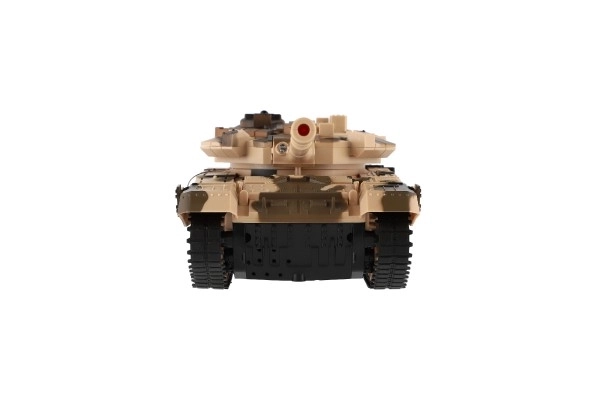 Fjernstyret tank med genopladeligt batteripakke og lydeffekter