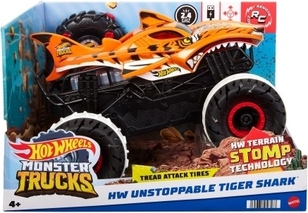 RC terrængående monstertruck HOT WHEELS Tiger Shark 1:15
