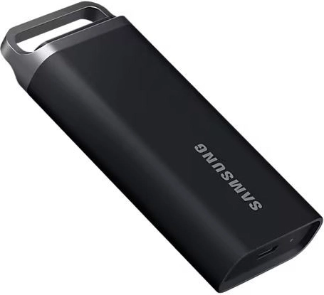 Ekstern SSD Disk Samsung T5 EVO 8TB USB 3.2 Gen. 1 sort