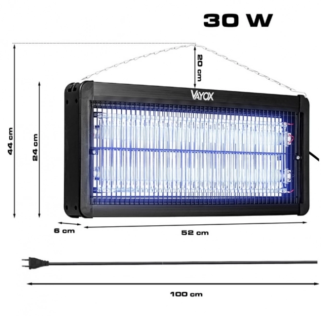 UV lampe mod insekter 30W
