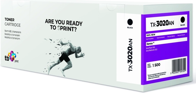 Toner til XEROX Phaser 3020 og WorkCentre 3025, sort