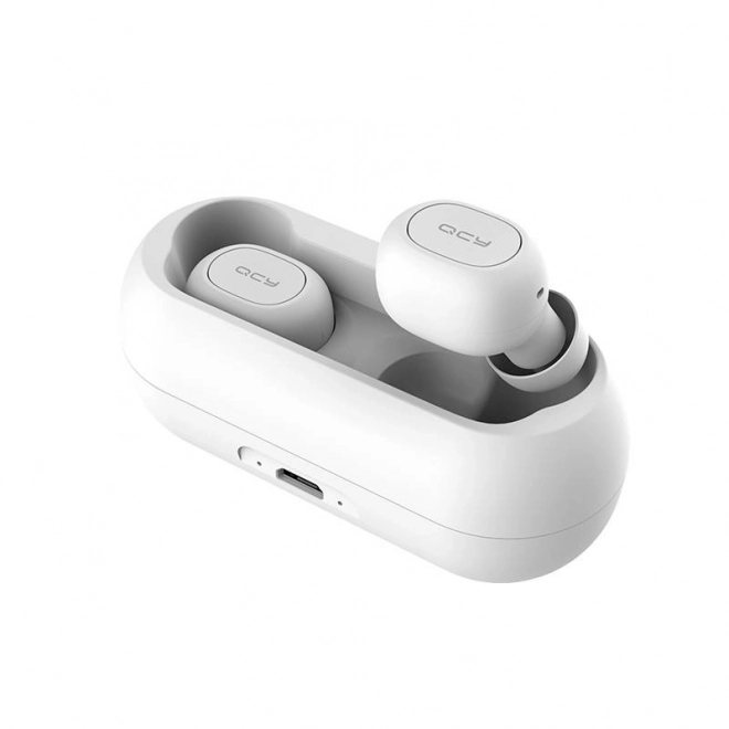 Trådløse høretelefoner TWS QCY T1C Bluetooth V5.0 (hvid)