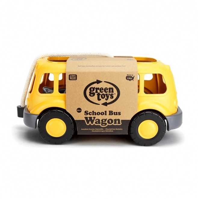 Green Toys trækværdig skolebus