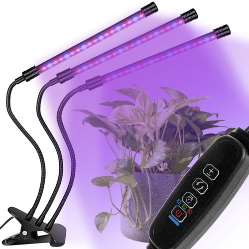 Lampe 20 LED 3 stk til plantevækst Gardlov 19242