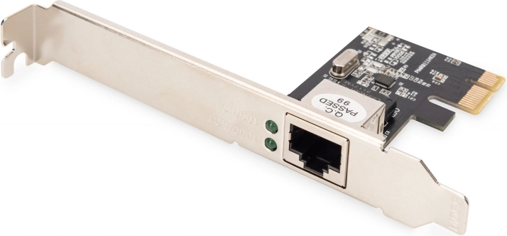 Kablet PCIe Gigabit netværkskort 10/100/1000 Mb/s med lav profil