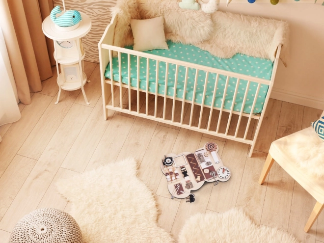 Montessori sansebræt - bamse
