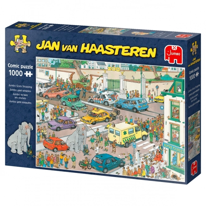 JUMBO Puslespil Jumbo går på indkøb, 1000 stykker