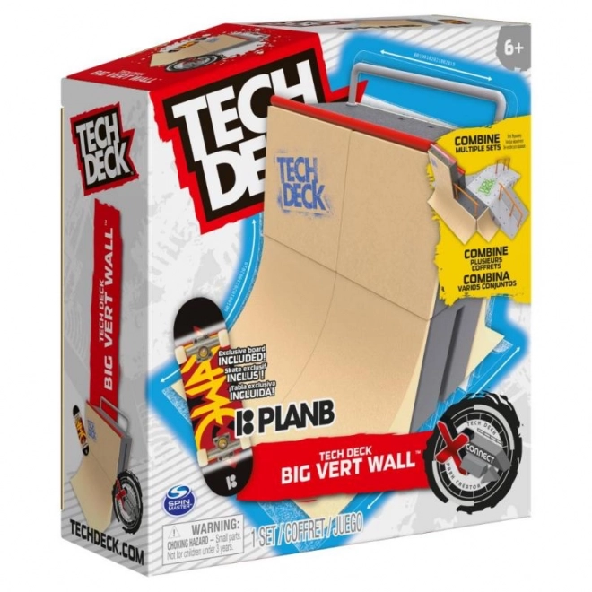 Tech Deck Dobbelt-sidet Skateboard Rampe