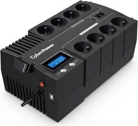 Nødstrømsforsyning UPS CYBERPOWER BR1000ELCD-FR 1000 VA / 600 W med AVR og LCD
