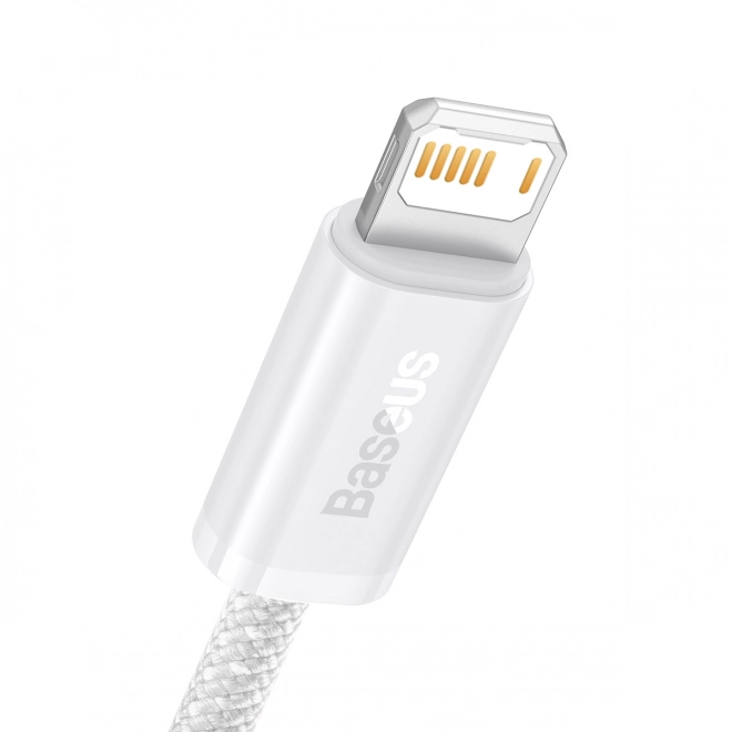 Baseus Dynamic kabel USB til Lightning, 2,4 A, 2 m (hvid)