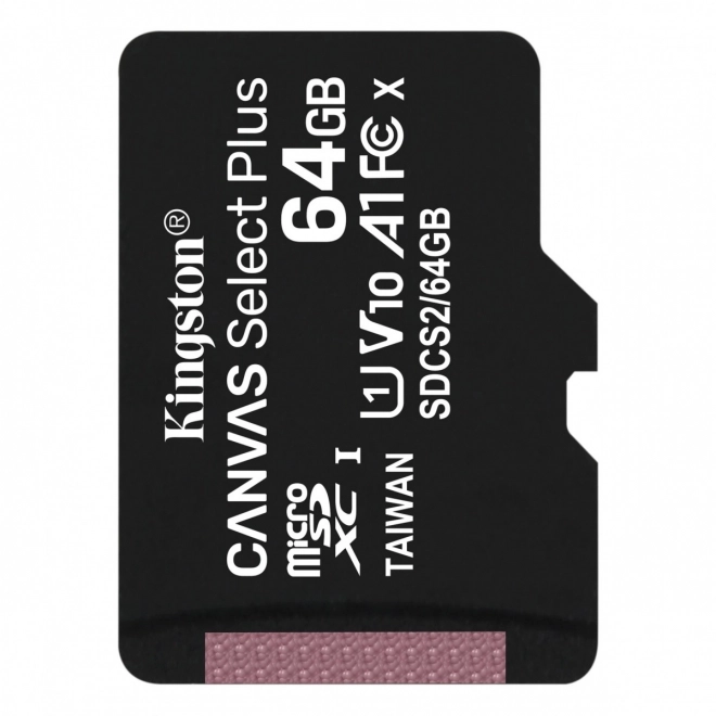 64GB hukommelseskort microSD Canvas Select Plus 100MB/s