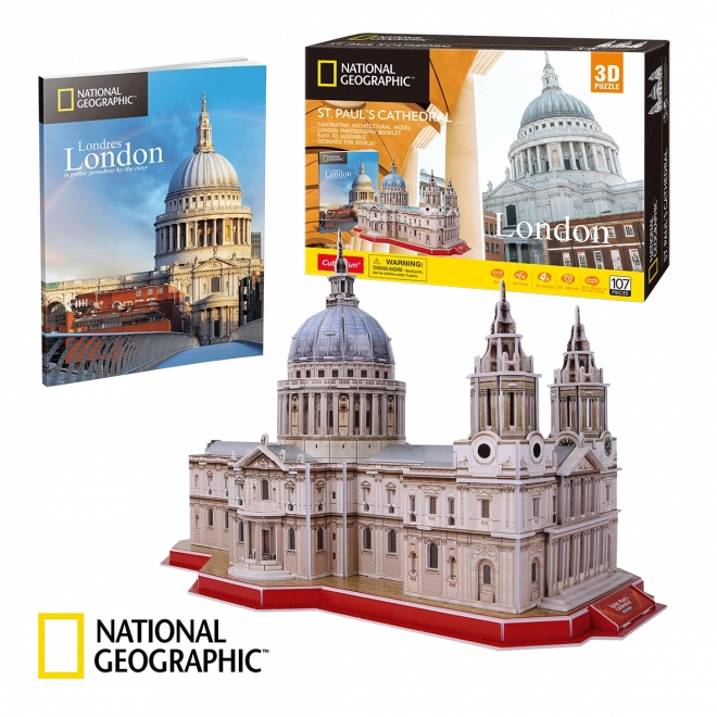 3D puslespil Sankt Pauls Katedral National Geographic