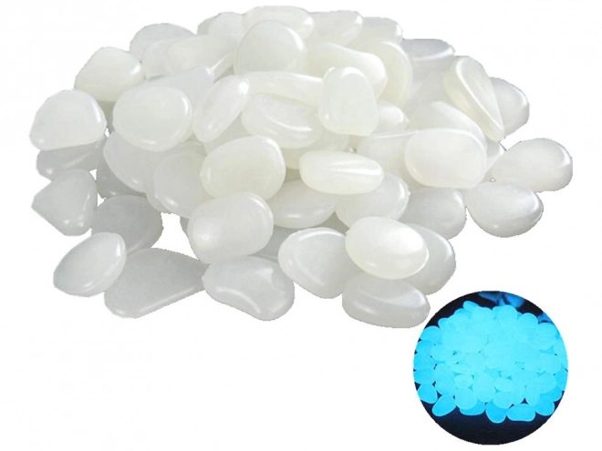 Fluorescerende lysende sten