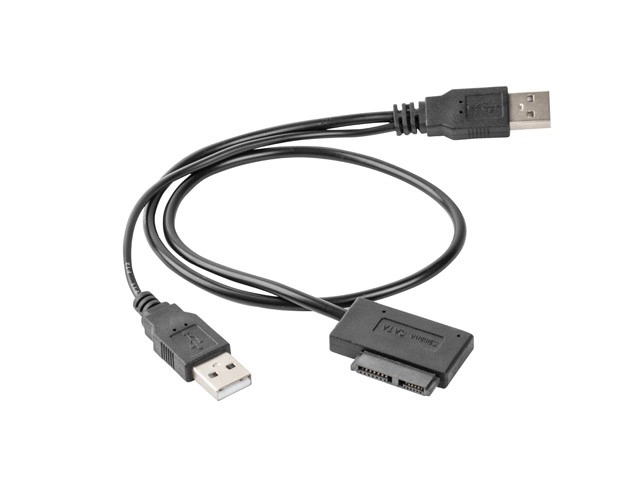 USB til SATA Slim SSD Adapter på kabel