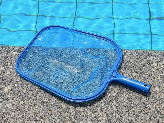 Net til rengøring af swimmingpools