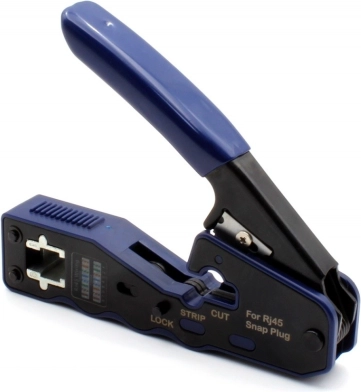 Crimptang til gennemgående RJ45-stik (8P8C) kat. 5e/6
