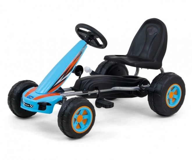 Gokart med pedaler Viper Blå