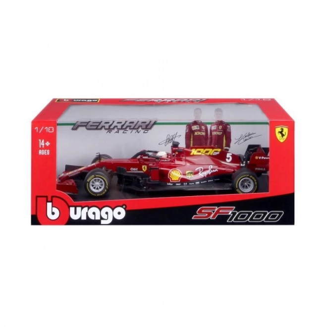 Metalmodel af Ferrari SF1000 F1 2020, Tuscan GP – Sebastian Vettel