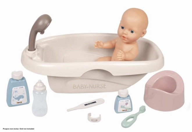 Badekar til babyer med tilbehør Smoby Baby
