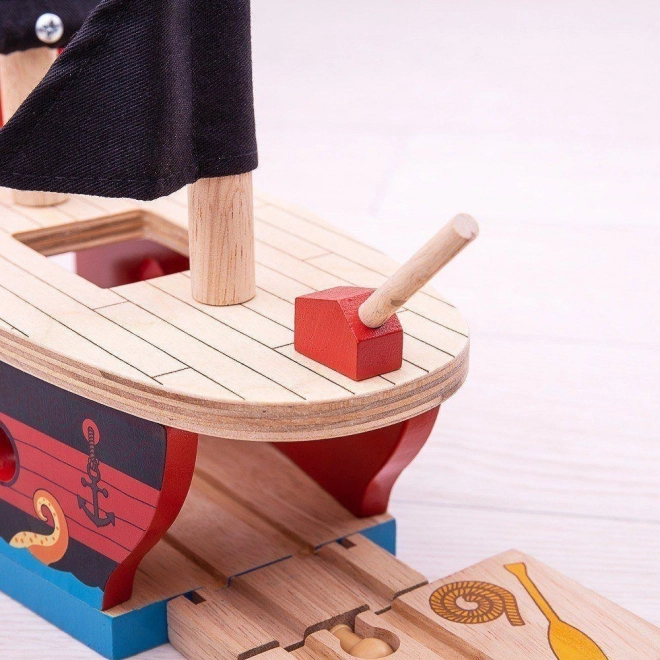 Piratgalære Bigjigs Rail