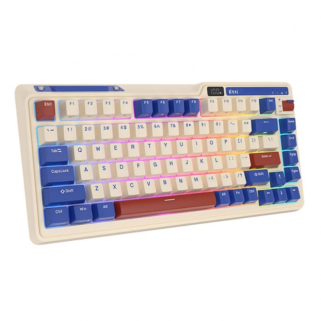 Trådløst mekanisk tastatur med RGB-belysning fra Royal Kludge