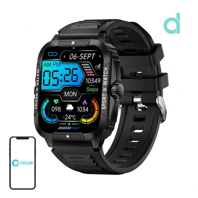 Smarte ure Colmi P76 (sort)