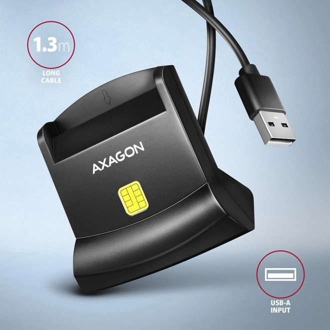 CRE-SM4N USB-kortlæser, 1,3m kabel