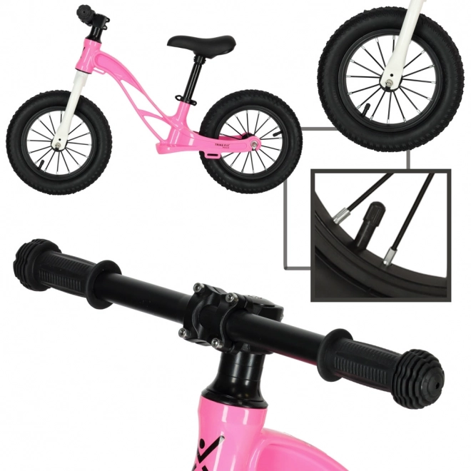 Rosa balancecykel Trike Fix Active