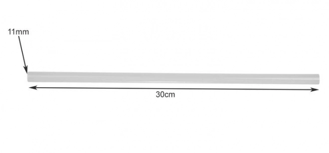 Smeltelimstænger - 1 kg, 11 mm x 300 mm